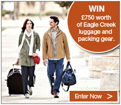 Win &pound;750 worth of Eagle Creek Luggage and packing gear with Rohan. Enter Now.
