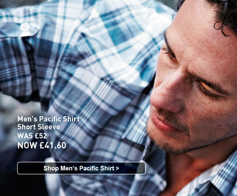Men's Pacific Shirt Short Sleeve. WAS &pound;52. NOW &pound;41.60. Shop Men's Pacific Shirt.