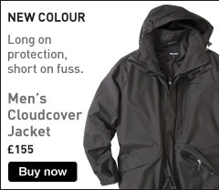 Men’s Cloudcover Jacket. Long on protection, short on fuss. NEW COLOUR. &pound;155. Buy Now.