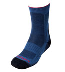 Technical sock for temperate or cool climates
