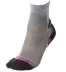 Technical sock for hot or temperate climates