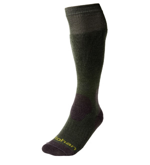 Men's Long Cool & Cold Sock - Grizedale Green