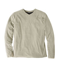 Men's Microrib Stowaway V Neck