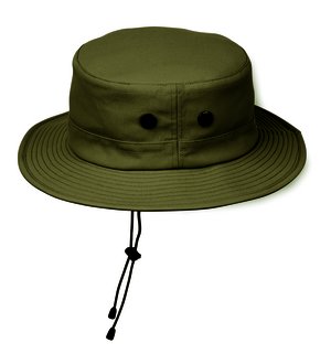 Unisex Pilkington Medium Brim Hat - Jungle Green