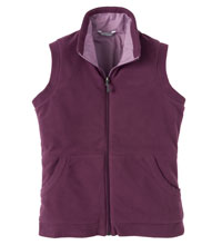 Women's Kombi Vest - Reversible windproof fleece vest