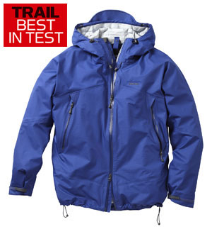 Ultra-light waterproof shell. Ultra-light waterproof shell.
