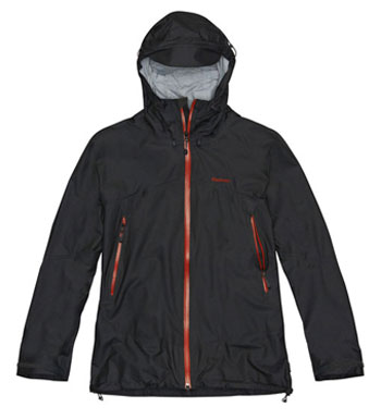 Ultra-light waterproof shell. Ultra-light waterproof shell.
