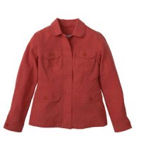 Technical linen jacket