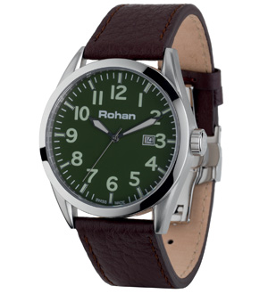 Men's Field Watch - Green/Brown