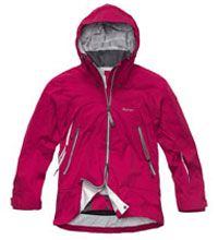 Fully waterproof mountain jacket