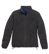 Classic, versatile reversible fleece jacket