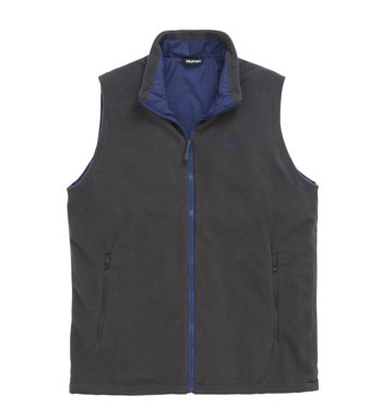 Classic, versatile reversible fleece vest Classic, versatile reversible fleece vest