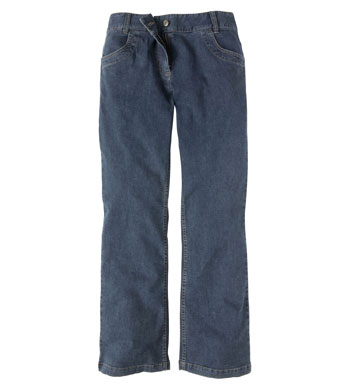 Women's Jeans Plus Boot Cut - Dark Denim