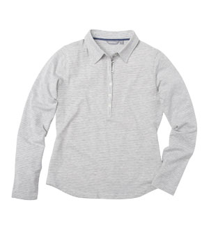 Technical polo top