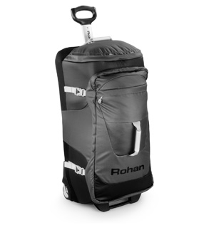 Wheeled duffle for serious load lugging Wheeled duffle for serious load lugging