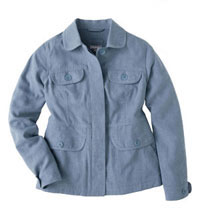Technical linen jacket