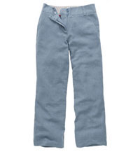 Technical linen trousers