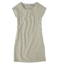 Women's Linen Plus Dress - Technical linen dress