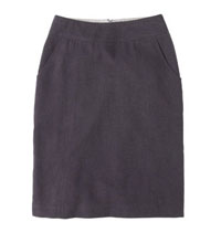 Women's Linen Plus Skirt - Technical travel skirt