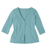 Technical travel cardi