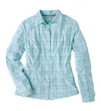Women's Expedient Check Shirt - Technical trekking shirt