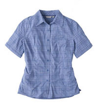 Women's Expedient Check Shirt - Technical trekking shirt