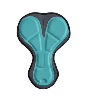 Padded cycling insert Padded cycling insert