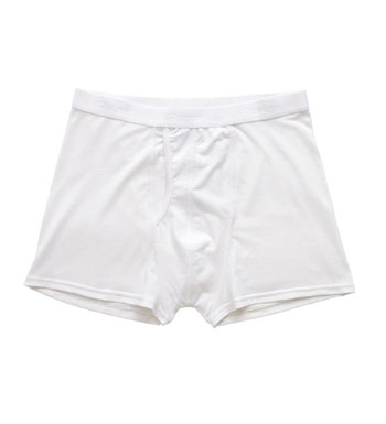 Men's Trunks Plus - White