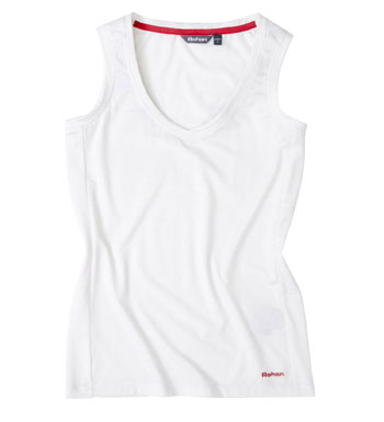 Women's Vest Plus - White