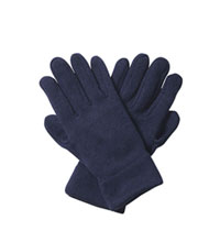 Warm fleece gloves