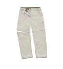 Technical, convertible trousers.