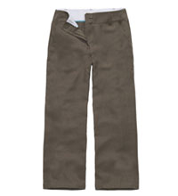Technical linen trousers.