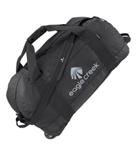 Rugged 105 litre rolling kit bag.