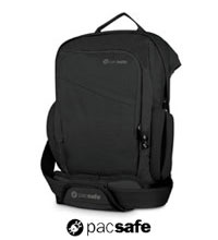 Vertical anti-theft travel bag.
