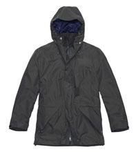 Versatile, mid-length waterproof jacket.