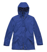 Versatile, mid-length waterproof jacket.