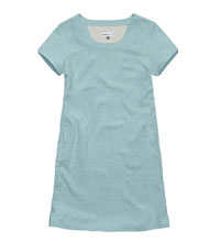 Technical linen travel dress.