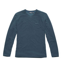 Technical fleece pullover.